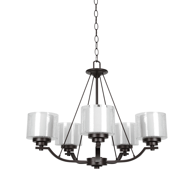 5-LT 100W MB ABBOT CHANDELIER