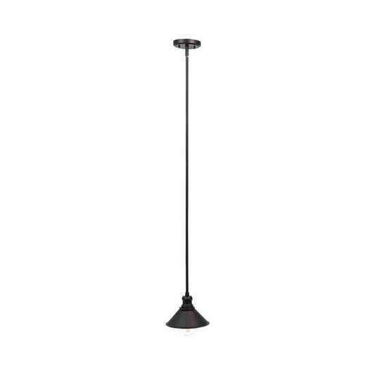 1LT MB MAXWELL MINI PENDANT WITH METAL SHADE