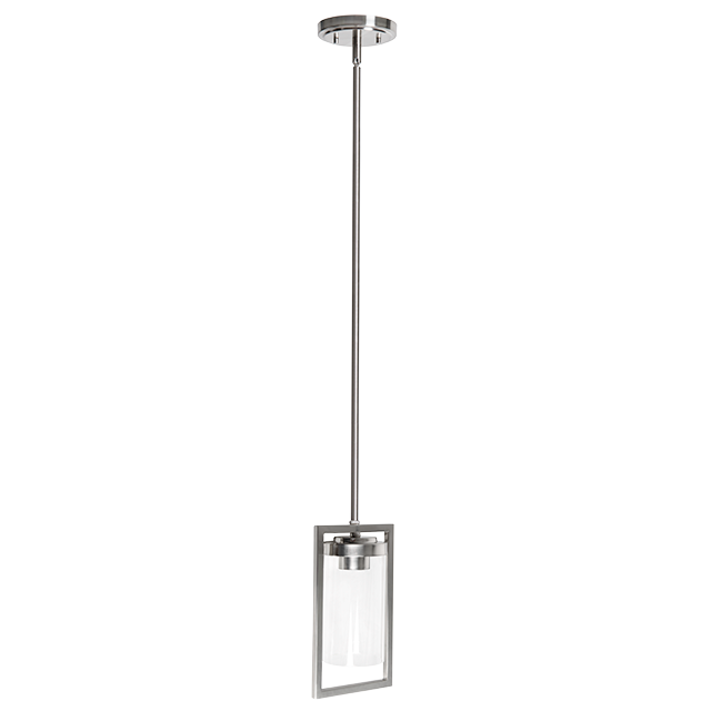 PRESTIGE 1LT MINI PENDANT WITH CLEAR GLASS MB