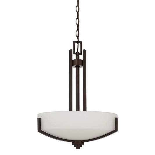 3 LT 100W MB HADLEY BOWL PENDANT