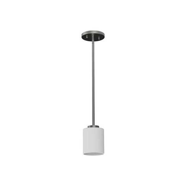 1LT MB EASTON MINI PENDANT WITH FROSTED GLASS