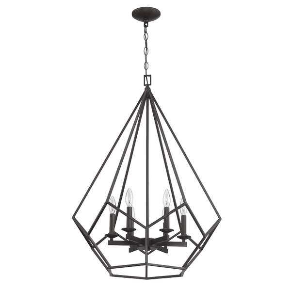 6LT 60W CB LYRIC CAGE PENDANT