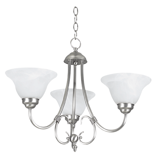 3 LT HANGING FIXTURE 3-100W SN