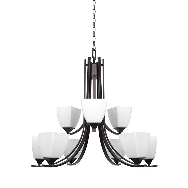 9-LT 60W STARLING CHANDELIER