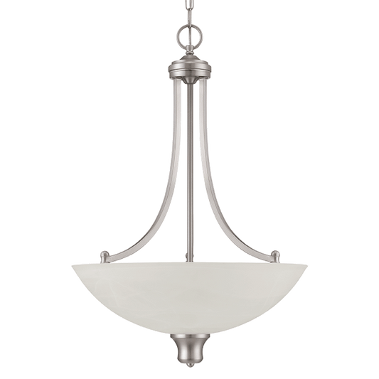 3 LIGHT ALTON PENDANT ALABASTER GLS SN