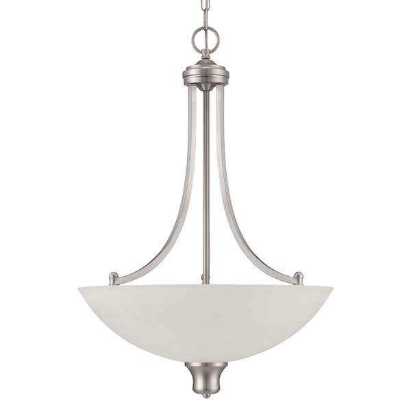 3 LIGHT ALTON PENDANT ALABASTER GLS SN