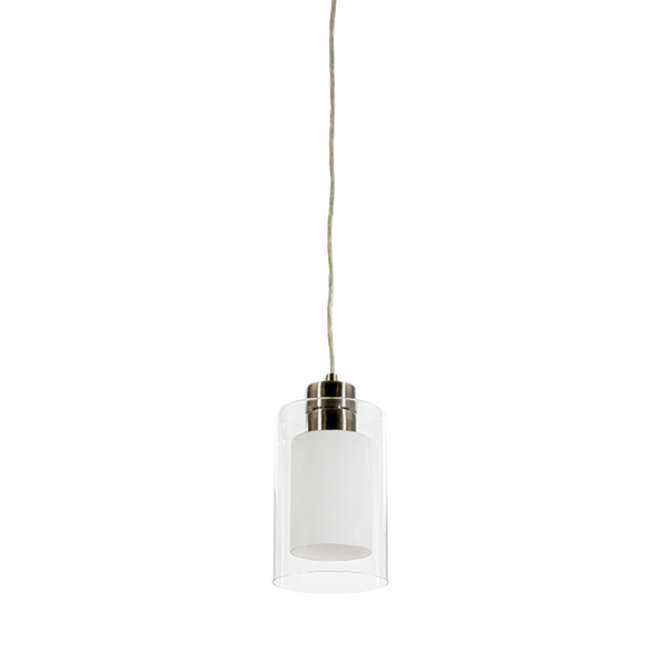 1LT MB GLASS MINI PENDANT