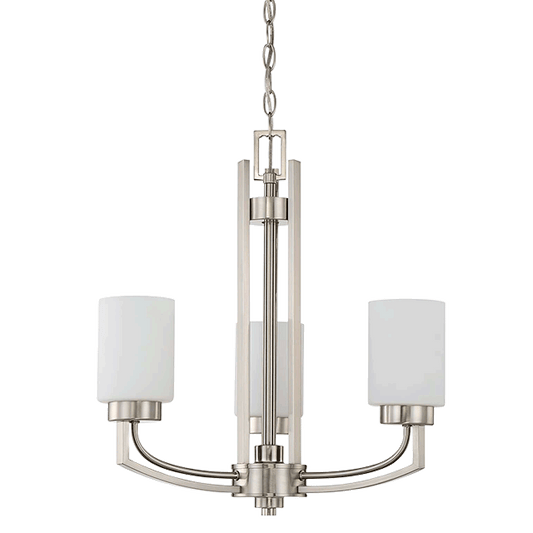 3 LT 100W MB HADLEY CHANDELIER