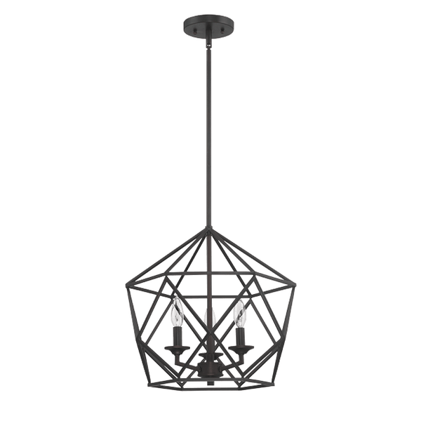 3LT 100W HARMONY CAGE MEDIUM PENDANT