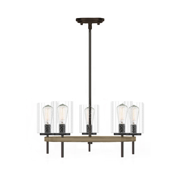 5LT MB HALSTON CHANDELIER