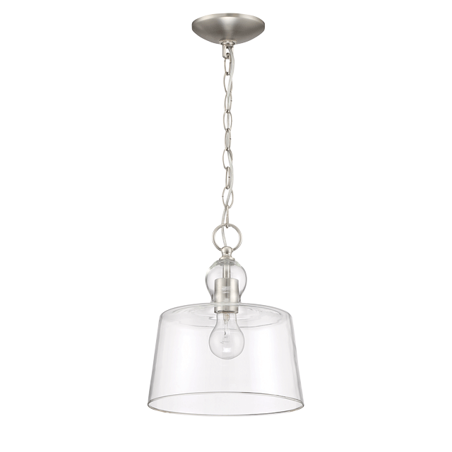 1LT 100W BALLAD GLASS PENDANT