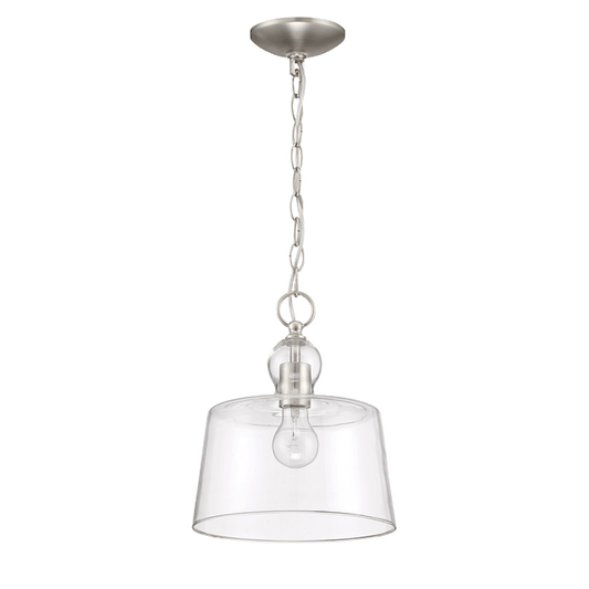 1LT 100W BALLAD GLASS PENDANT