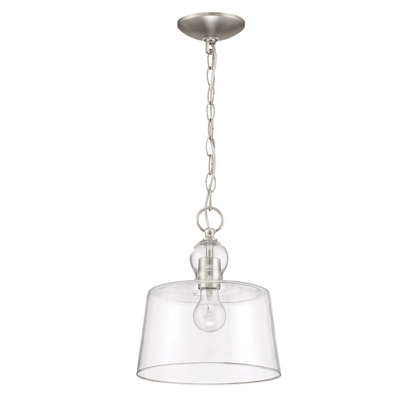 1LT 100W BALLAD GLASS PENDANT