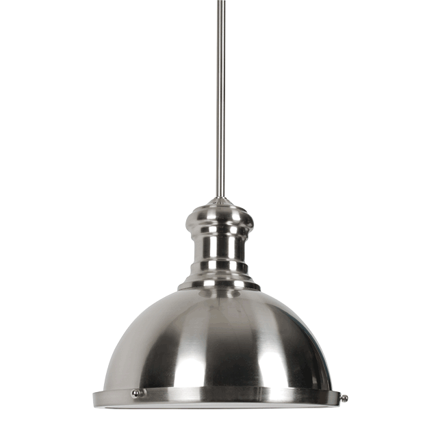 12-3/8IN PENDANT MB W/BOTTOM FROSTED DIFFUSER