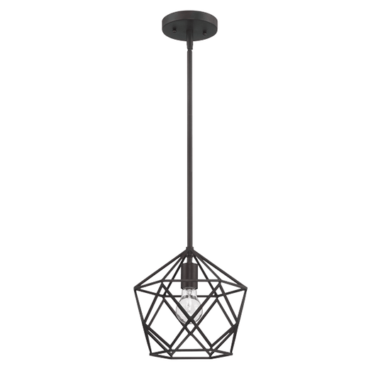 1LT 100W HARMONY CAGE SMALL PENDANT