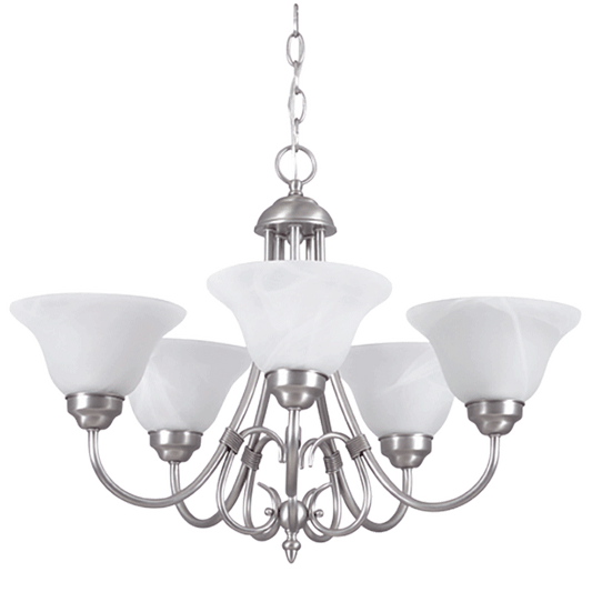 5 LT HANGING FIXTURE 5-100W SN