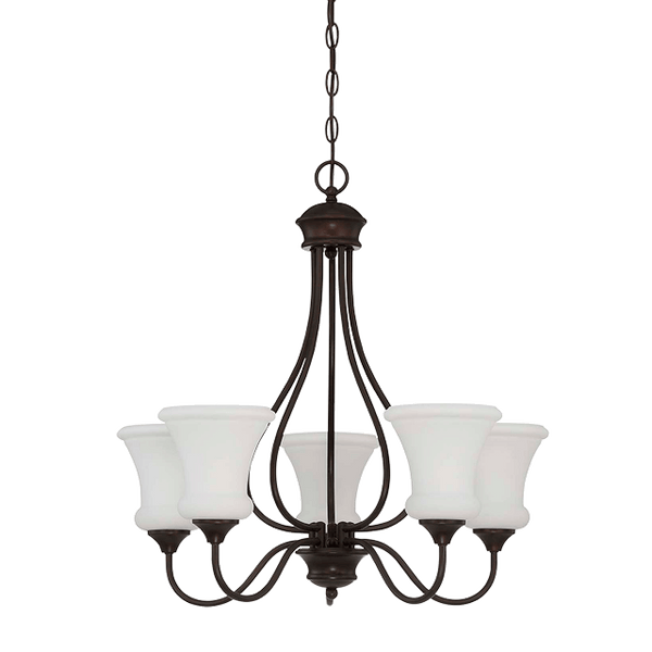 5 LT 100W MB VALARE CHANDELIER UP