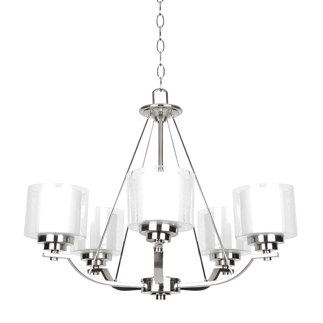 5-LT 100W MB ABBOT CHANDELIER