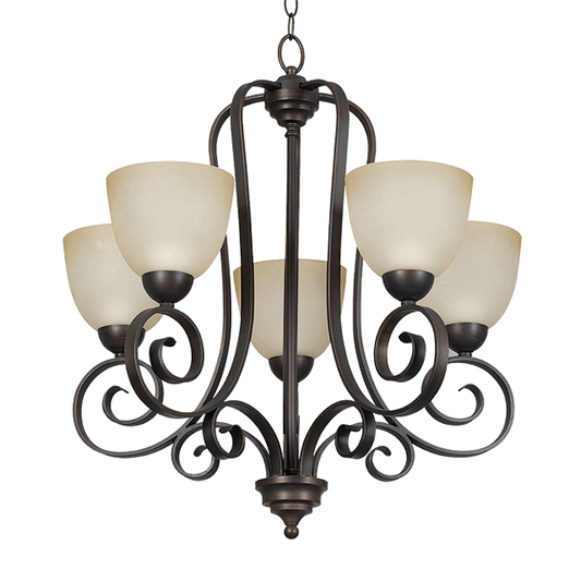 5-LT 100W MB PROVANO CHANDELIER