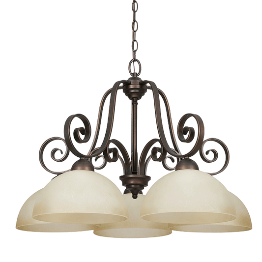 5-LT 100W MB PROVANO CHANDELIER DOWN